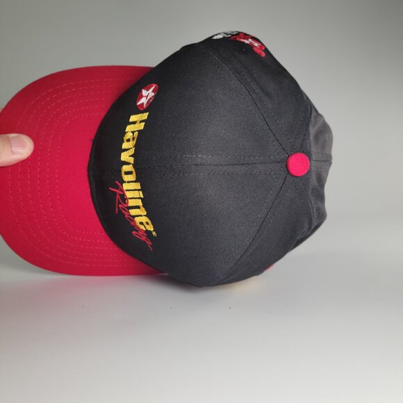 Vintage Havoline Racing Baseball Cap Hat Adjustable EUC - Picture 5 of 8